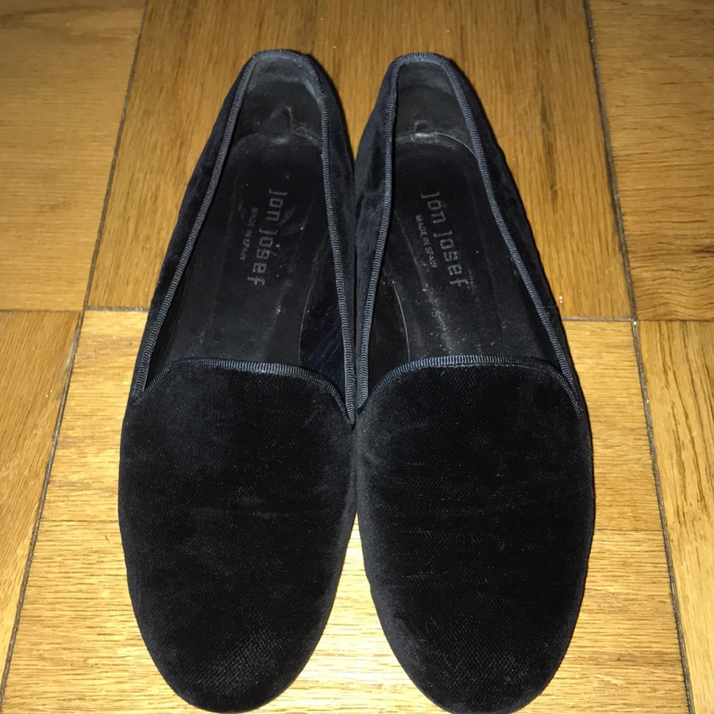 Velvet smoking loafer